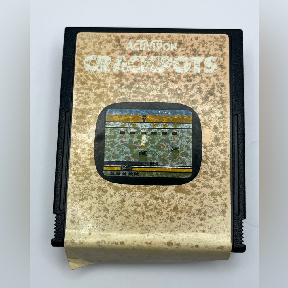 Atari Crackpots Authentic Game Cartridge - $25